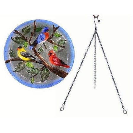 SONGBIRD ESSENTIALS Songbird Essentials SE5008 Songbird Trio Hanging Bird Bath SE5008